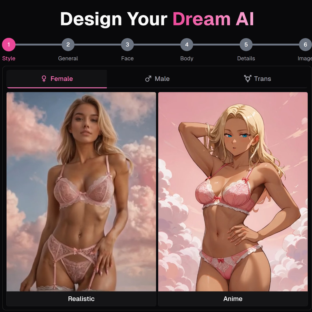 Our Dream AI girl generator